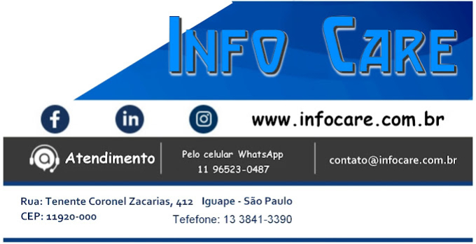 INFO CARE - Assistência Técnica e loja de Informática. Iguapé SP